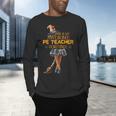 Physical Education Teacher Halloween Costume Witchy Teacher For Men Women Men's Long Sleeve T-Shirt, gift for family, gift for coworker