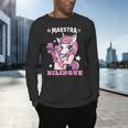 Pink Unicorn Spanish Teacher Regalos Para Bilingue Teacher Men's Long Sleeve T-Shirt, gift for family, gift for coworker Pink Unicorn Spanish Teacher Regalos Para Bilingue Teacher Men's Long Sleeve T-Shirt, gift for family, gift for coworker