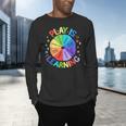 Play Is Learning Teacher Kindergarten For Men Women Kids Men's Long Sleeve T-Shirt, gift for family, gift for coworker