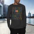 Pre K Kindergarten Hi Alphabet Back To School Teachers Men Women Girls Kids Men's Long Sleeve T-Shirt, gift for family, gift for coworker