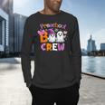 Preschool Boo Crew Preschool Halloween Costume Teacher Kid Men's Long Sleeve T-Shirt, gift for family, gift for coworker