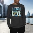 I Promise To Teach Love Hanukkah Chanukah Jewish Teacher Men's Long Sleeve T-Shirt, gift for family, gift for coworker I Promise To Teach Love Hanukkah Chanukah Jewish Teacher Men's Long Sleeve T-Shirt, gift for family, gift for coworker