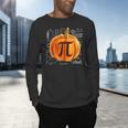 Pumpkin Pie Halloween Thanksgiving Math Teacher Pi Day Men's Long Sleeve T-Shirt, gift for family, gift for coworker Pumpkin Pie Halloween Thanksgiving Math Teacher Pi Day Men's Long Sleeve T-Shirt, gift for family, gift for coworker
