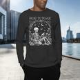 Read In Peace Skeleton Reading Teacher Spooky Halloween Men's Long Sleeve T-Shirt, gift for family, gift for coworker Read In Peace Skeleton Reading Teacher Spooky Halloween Men's Long Sleeve T-Shirt, gift for family, gift for coworker