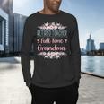 Retired Teacher Full Time Grandma Teaching Retirement Men's Long Sleeve T-Shirt, gift for family, gift for coworker