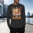 Retro Fall In Love With Learning Pumpkin Leaf Teacher Autumn Men's Long Sleeve T-Shirt, gift for family, gift for coworker Retro Fall In Love With Learning Pumpkin Leaf Teacher Autumn Men's Long Sleeve T-Shirt, gift for family, gift for coworker