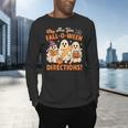 Retro Are You Fall O Ween Directions Ghost Teacher Spooky Men's Long Sleeve T-Shirt, gift for family, gift for coworker Retro Are You Fall O Ween Directions Ghost Teacher Spooky Men's Long Sleeve T-Shirt, gift for family, gift for coworker