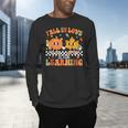 Retro Pumpkin Fall In Love With Learning Autumn Teacher Men's Long Sleeve T-Shirt, gift for family, gift for coworker Retro Pumpkin Fall In Love With Learning Autumn Teacher Men's Long Sleeve T-Shirt, gift for family, gift for coworker