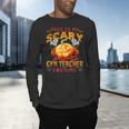 This Is My Scary Gym Teacher Costume Pumpkin Halloween Men Women Men's Long Sleeve T-Shirt, gift for family, gift for coworker This Is My Scary Gym Teacher Costume Pumpkin Halloween Men Women Men's Long Sleeve T-Shirt, gift for family, gift for coworker