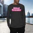 School Counselor Back To School Teacher Life Men's Long Sleeve T-Shirt, gift for family, gift for coworker School Counselor Back To School Teacher Life Men's Long Sleeve T-Shirt, gift for family, gift for coworker