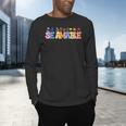 Se Amable Be Kind In Spanish Groovy Teacher Flowers Men's Long Sleeve T-Shirt, gift for family, gift for coworker Se Amable Be Kind In Spanish Groovy Teacher Flowers Men's Long Sleeve T-Shirt, gift for family, gift for coworker