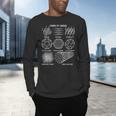 Sheldon Nerdy Forms Carbon Nanotubes Chemistry Teacher Geek Men's Long Sleeve T-Shirt, gift for family, gift for coworker