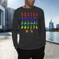 Sign Language Alphabet For ASL Interpreter Deaf Teacher Stud For Men Women Girls Kids Men's Long Sleeve T-Shirt, gift for family, gift for coworker