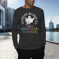 This Is My Spooky COMPUTER TEACHER Costume Don't Scare Me Men's Long Sleeve T-Shirt, gift for family, gift for coworker This Is My Spooky COMPUTER TEACHER Costume Don't Scare Me Men's Long Sleeve T-Shirt, gift for family, gift for coworker