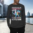 T Rex Dinosaur Unicorn Teachers Are Like Unicornasaurus Rex Men's Long Sleeve T-Shirt, gift for family, gift for coworker T Rex Dinosaur Unicorn Teachers Are Like Unicornasaurus Rex Men's Long Sleeve T-Shirt, gift for family, gift for coworker