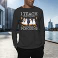 I Teach The Cutest Little Penguins Cute School Teacher Tee Men's Long Sleeve T-Shirt, gift for family, gift for coworker I Teach The Cutest Little Penguins Cute School Teacher Tee Men's Long Sleeve T-Shirt, gift for family, gift for coworker
