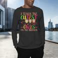 I Teach The Cutest Owls Christmas Or Teachers Day Men's Long Sleeve T-Shirt, gift for family, gift for coworker