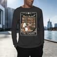 The Teacher Ghost Book Reading Books Lover Halloween Men's Long Sleeve T-Shirt, gift for family, gift for coworker