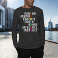 Teacher Inspirational Educator Favorite School Teacher Men Women Girls Kids Men's Long Sleeve T-Shirt, gift for family, gift for coworker Teacher Inspirational Educator Favorite School Teacher Men Women Girls Kids Men's Long Sleeve T-Shirt, gift for family, gift for coworker