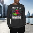 Teacher I Prefer The Term Educational Superhero Men's Long Sleeve T-Shirt, gift for family, gift for coworker Teacher I Prefer The Term Educational Superhero Men's Long Sleeve T-Shirt, gift for family, gift for coworker