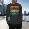 Teacher Voice Teacherlife Primary School Teacher Men's Long Sleeve T-Shirt, gift for family, gift for coworker Teacher Voice Teacherlife Primary School Teacher Men's Long Sleeve T-Shirt, gift for family, gift for coworker