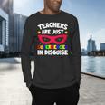 Teachers Are Just Superheroes In Disguise School Men's Long Sleeve T-Shirt, gift for family, gift for coworker Teachers Are Just Superheroes In Disguise School Men's Long Sleeve T-Shirt, gift for family, gift for coworker