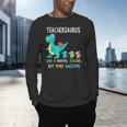 Teachersaurus Like A Normal Teacher But More Awesome Men's Long Sleeve T-Shirt, gift for family, gift for coworker Teachersaurus Like A Normal Teacher But More Awesome Men's Long Sleeve T-Shirt, gift for family, gift for coworker