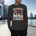 Teaching Future Leaders Groovy Teacher Back To School Men's Long Sleeve T-Shirt, gift for family, gift for coworker Teaching Future Leaders Groovy Teacher Back To School Men's Long Sleeve T-Shirt, gift for family, gift for coworker