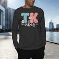 TK Vibes Back To School Teachers Students TK Team Men's Long Sleeve T-Shirt, gift for family, gift for coworker