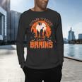 History Teachers Love Brains Halloween Teacher For Men Women Men's Long Sleeve T-Shirt, gift for family, gift for coworker History Teachers Love Brains Halloween Teacher For Men Women Men's Long Sleeve T-Shirt, gift for family, gift for coworker