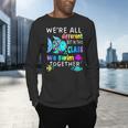 We'Re All Different But We Swim Together Elementary Teacher Men's Long Sleeve T-Shirt, gift for family, gift for coworker We'Re All Different But We Swim Together Elementary Teacher Men's Long Sleeve T-Shirt, gift for family, gift for coworker