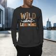 Wild About Learning Back To School First Day Teacher Student Men's Long Sleeve T-Shirt, gift for family, gift for coworker Wild About Learning Back To School First Day Teacher Student Men's Long Sleeve T-Shirt, gift for family, gift for coworker