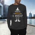 Which Witch Is Which Halloween Grammar Teacher Costume Men's Long Sleeve T-Shirt, gift for family, gift for coworker Which Witch Is Which Halloween Grammar Teacher Costume Men's Long Sleeve T-Shirt, gift for family, gift for coworker