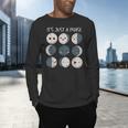 Women Science Teacher Moon Phases Scientist Back To School Men's Long Sleeve T-Shirt, gift for family, gift for coworker