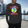 Wonder Teacher Teacher Halloween Tshirt Men's Long Sleeve T-Shirt, gift for family, gift for coworker Wonder Teacher Teacher Halloween Tshirt Men's Long Sleeve T-Shirt, gift for family, gift for coworker