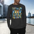 World Down Syndrome Day Awareness T21 Teacher Women Men Kids Men's Long Sleeve T-Shirt, gift for family, gift for coworker
