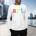 Art Teacher Artists Men's Long Sleeve T-Shirt, gift for family, gift for coworker Art Teacher Artists Men's Long Sleeve T-Shirt, gift for family, gift for coworker
