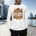 Autumn Fall SPED ED Teacher Thankful Grateful Pumpkin Retro Men's Long Sleeve T-Shirt, gift for family, gift for coworker
