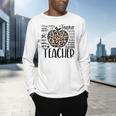 Back To School Teacher Life Apple Leopard Teacher Women Men's Long Sleeve T-Shirt, gift for family, gift for coworker Back To School Teacher Life Apple Leopard Teacher Women Men's Long Sleeve T-Shirt, gift for family, gift for coworker
