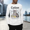 Cation Shirt Cat Science Chemistry Teacher Chemist Pun Men's Long Sleeve T-Shirt, gift for family, gift for coworker Cation Shirt Cat Science Chemistry Teacher Chemist Pun Men's Long Sleeve T-Shirt, gift for family, gift for coworker