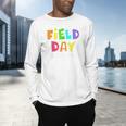 Field Day Green Team For Teacher Kids Field Day Games Men's Long Sleeve T-Shirt, gift for family, gift for coworker