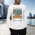 Halloween Teacher I'Ll Just Wait Until It's Quiet Men's Long Sleeve T-Shirt, gift for family, gift for coworker Halloween Teacher I'Ll Just Wait Until It's Quiet Men's Long Sleeve T-Shirt, gift for family, gift for coworker