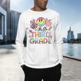 Hello 3rd Grade Boy Girl Teacher Back To School 3rd Grade Men's Long Sleeve T-Shirt, gift for family, gift for coworker
