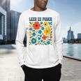 Leer Es Poder Cute Floral Boho Spanish Teacher Reading Men's Long Sleeve T-Shirt, gift for family, gift for coworker Leer Es Poder Cute Floral Boho Spanish Teacher Reading Men's Long Sleeve T-Shirt, gift for family, gift for coworker