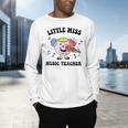 Little Miss Music Teacher Music Teacher Team Men's Long Sleeve T-Shirt, gift for family, gift for coworker Little Miss Music Teacher Music Teacher Team Men's Long Sleeve T-Shirt, gift for family, gift for coworker