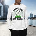 Mad Scientist Science Teacher Halloween Costume Teen Girls Men's Long Sleeve T-Shirt, gift for family, gift for coworker