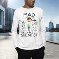 Mad Scientist Shirt Kids Boys Youth Science Teacher Men's Long Sleeve T-Shirt, gift for family, gift for coworker