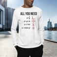 Math Graphs Mathematics Math Teacher Men's Long Sleeve T-Shirt, gift for family, gift for coworker