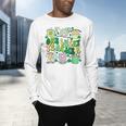One Lucky Teacher St Patrick's Day Irish Teacher Lucky Era Men's Long Sleeve T-Shirt, gift for family, gift for coworker