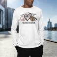 Peace Love Coffee Science Teacher Men's Long Sleeve T-Shirt, gift for family, gift for coworker